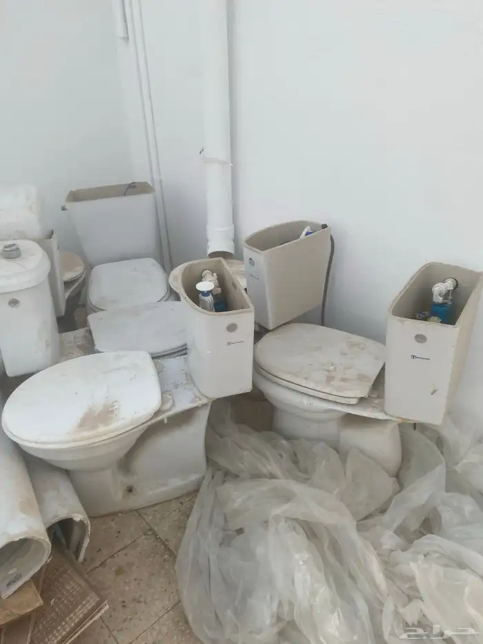 مغاسل وكراسي افرنجيه وسخانات 6