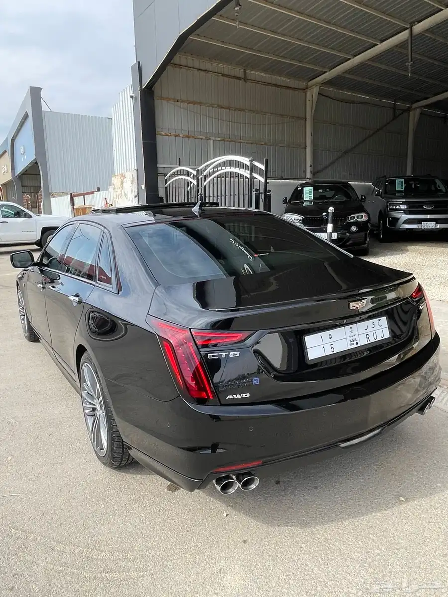 كاديلاك CT6 2019 فئه سبورت وارد الجميح صيانات وكاله نظيف 28
