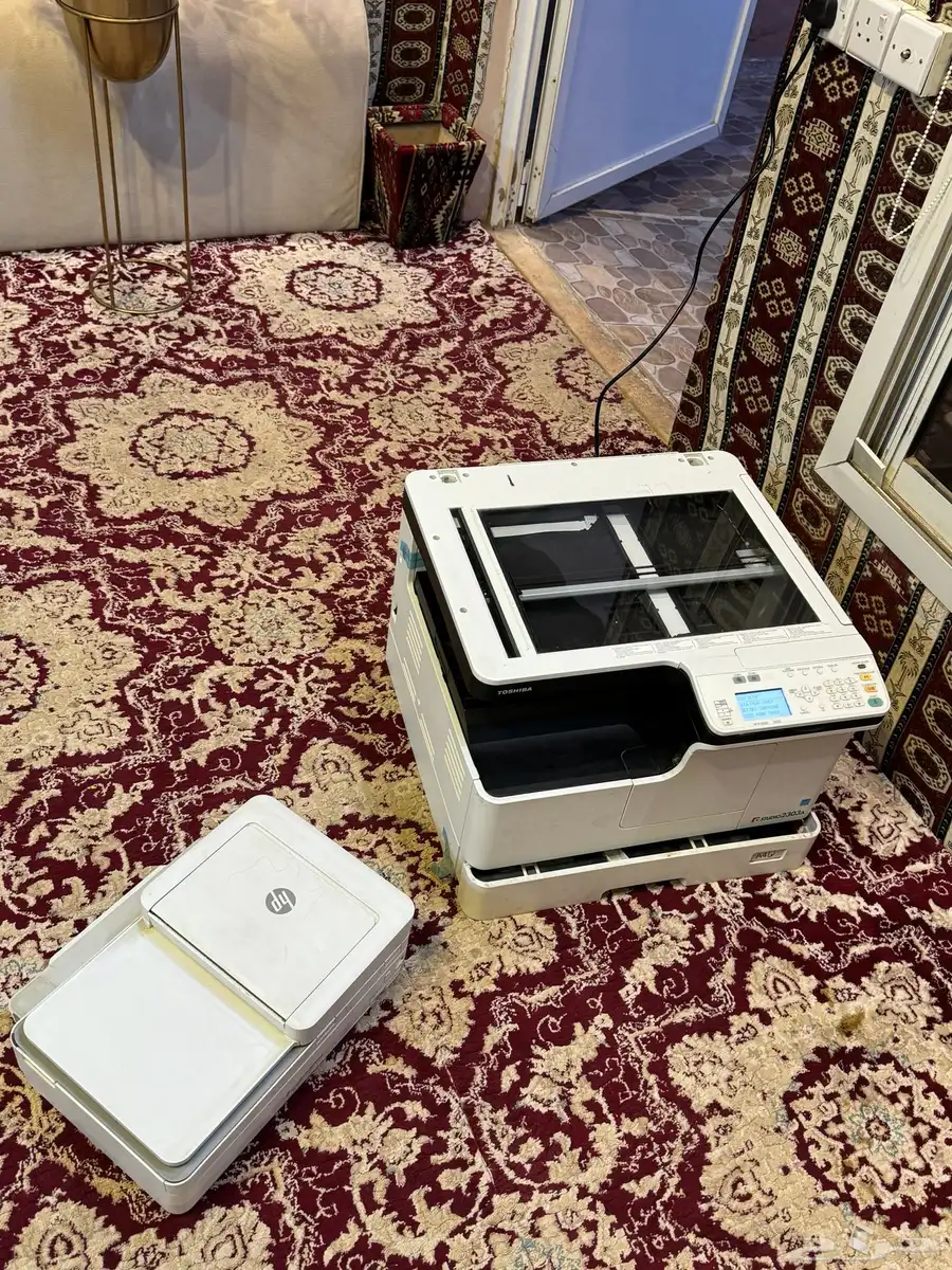 طابعة كبيره وصغيره 0