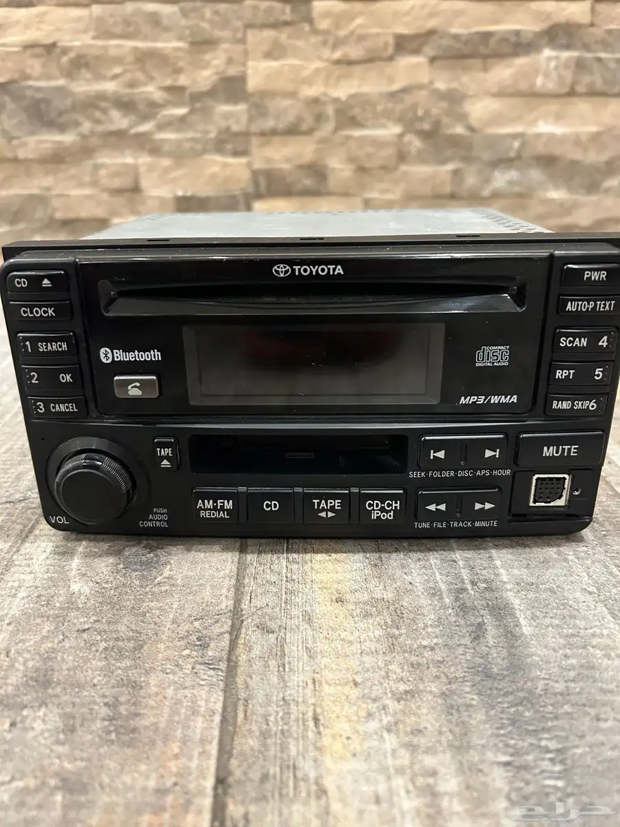 مسجل TOYOTA بلوتوث وكاله 4
