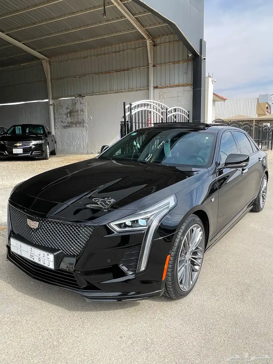 كاديلاك CT6 2019 فئه سبورت وارد الجميح صيانات وكاله نظيف 29