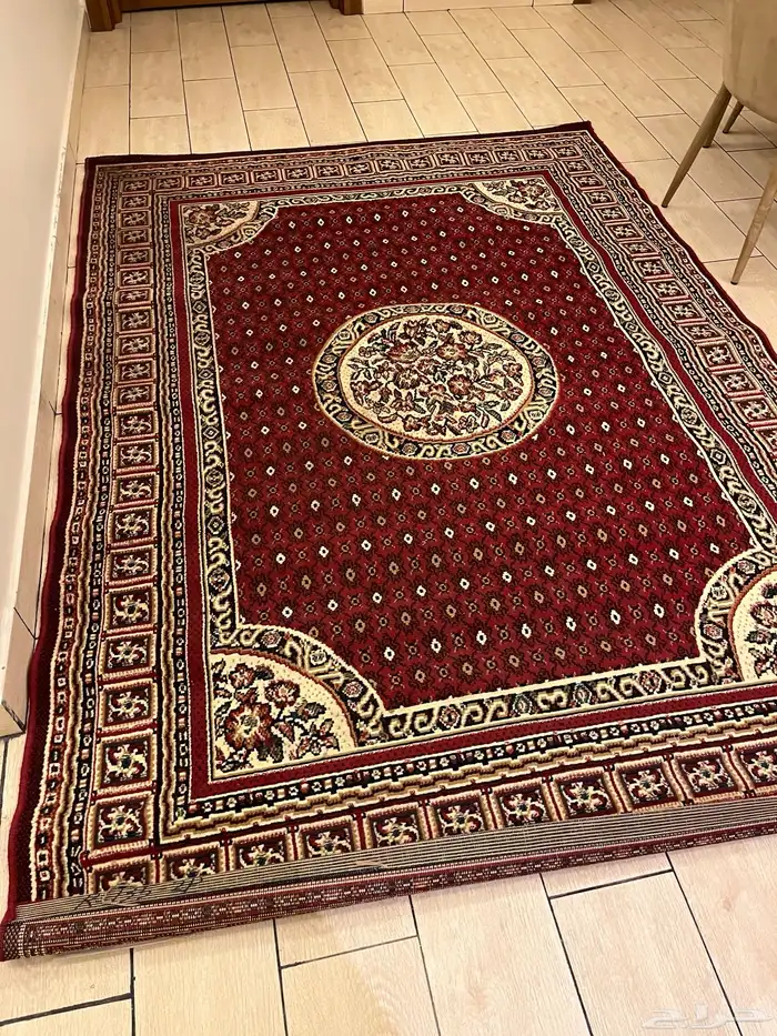 سجادة كلاسيكية فاخرة   نقش شرقي أنيق 0
