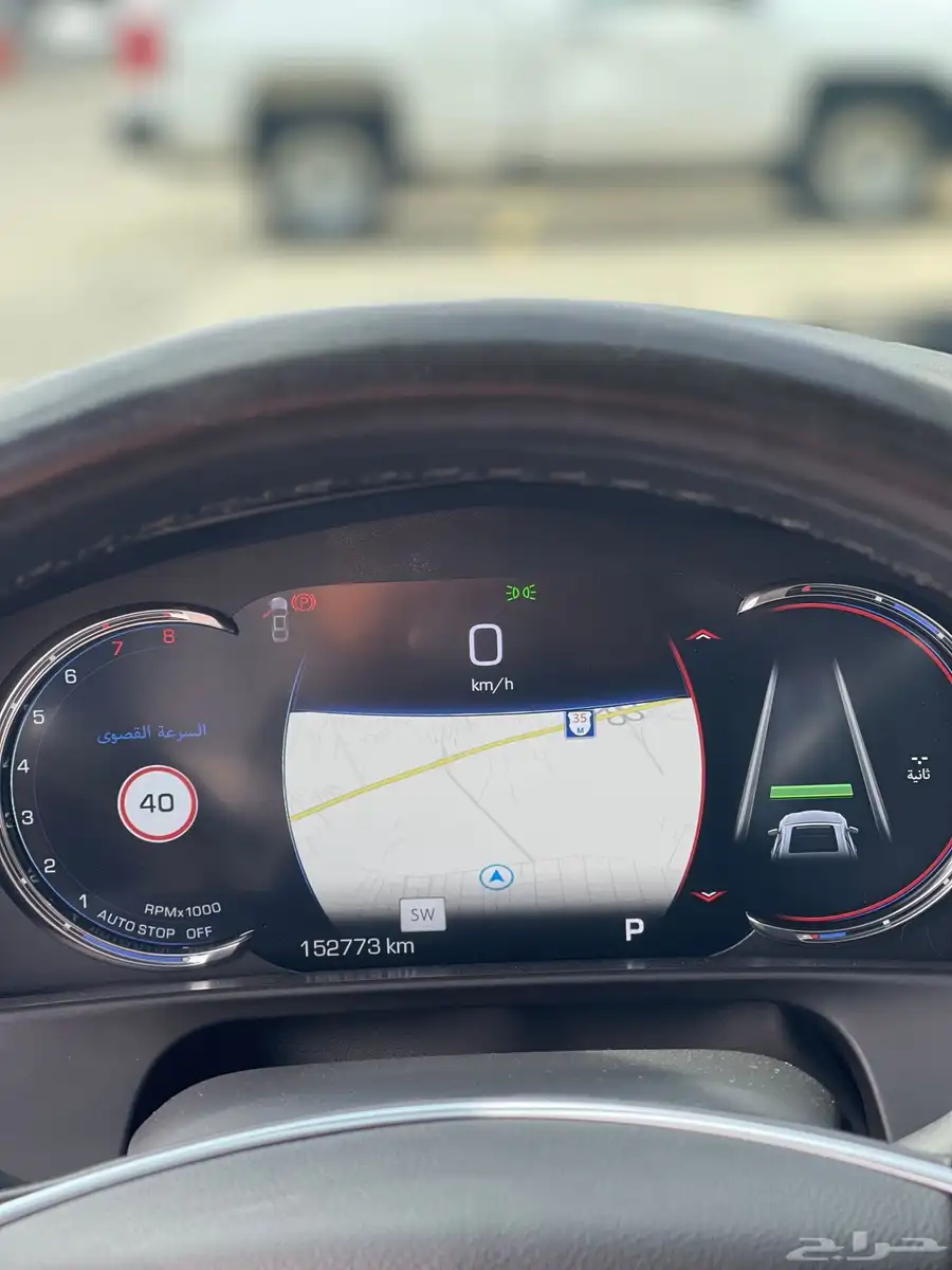 كاديلاك CT6 2019 فئه سبورت وارد الجميح صيانات وكاله نظيف 60