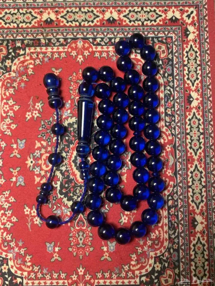 سبحه حربا الخيط مقاوم للقطع مع تمليكه جميله مسيومه 35 0