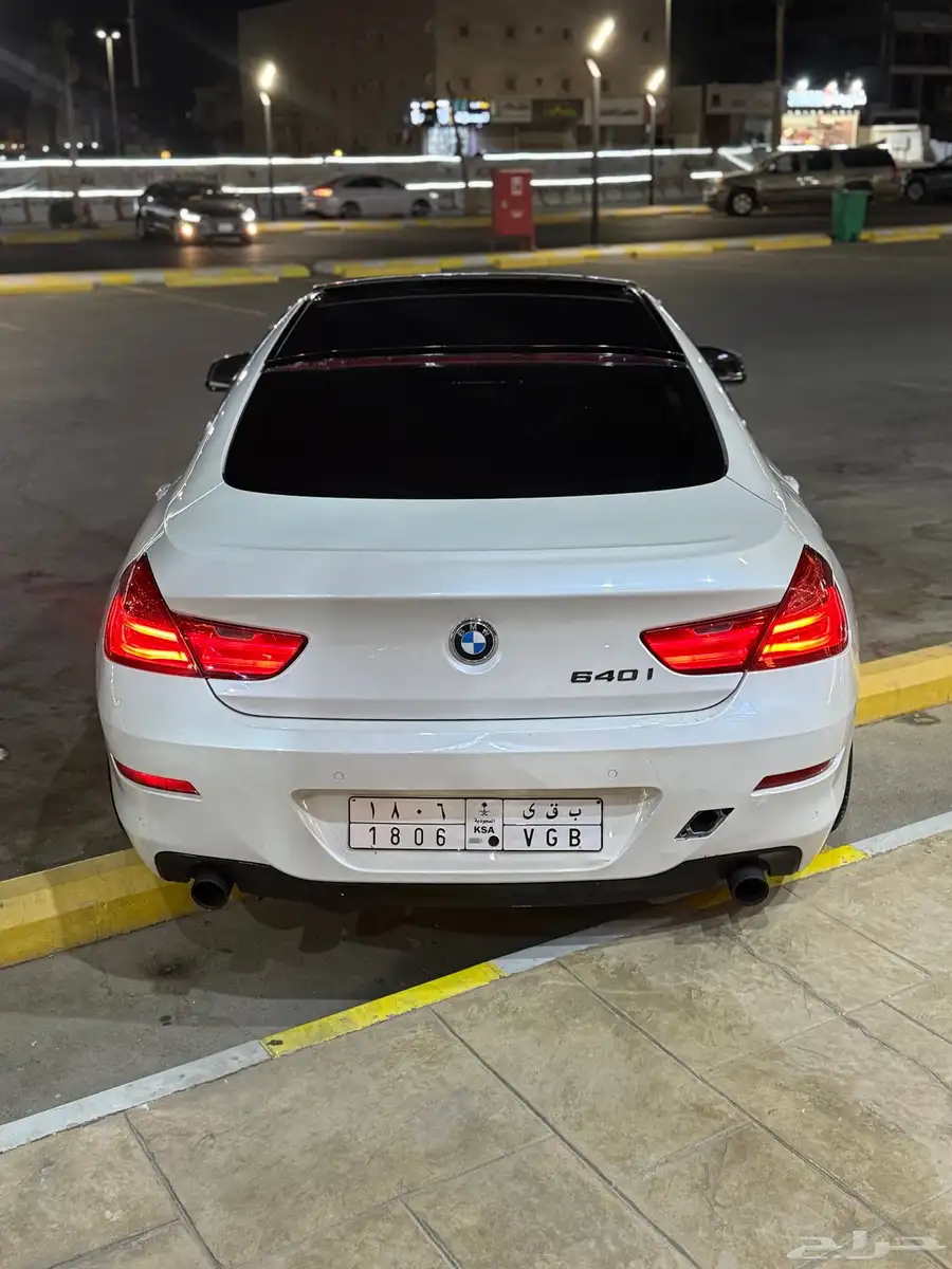 bmw640 2013 نظيف 12