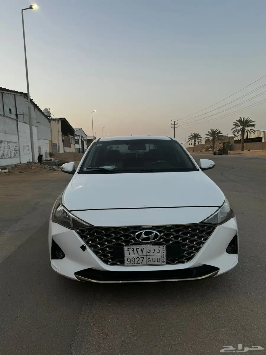 اكسنت موديل 2021 استاندر ممشى العداد 132584 3