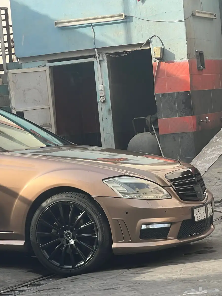 مرسيدس 350 موديل 2008 محول 2011 AMG بلاك اديشن 0