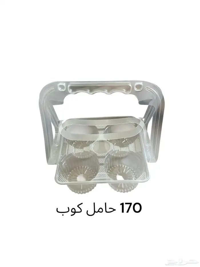 صحون قصدير ألمنيوم مع غطا علب بلاستيك وكاسات للبيع 1