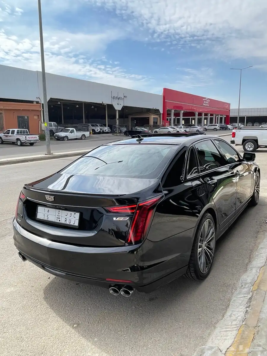 كاديلاك CT6 2019 فئه سبورت وارد الجميح صيانات وكاله نظيف 27