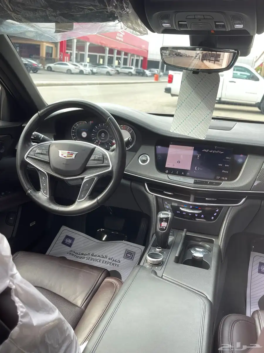 كاديلاك CT6 2019 فئه سبورت وارد الجميح صيانات وكاله نظيف 47