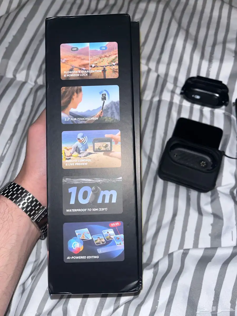 كاميرا insta360 go3s استخدام قليل 4