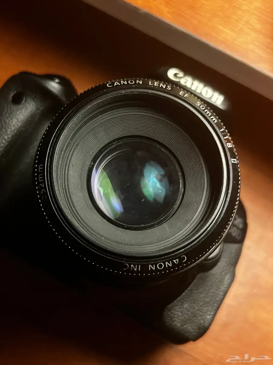 عدسة كانون 50mm 1.8 لبيع 4