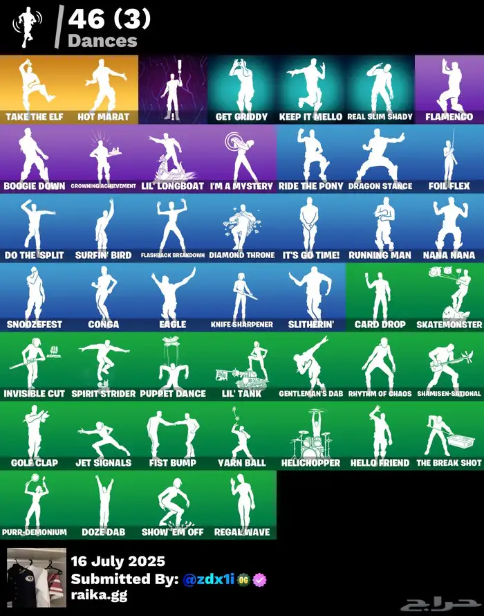 حساب طور الزومبي مباع 3