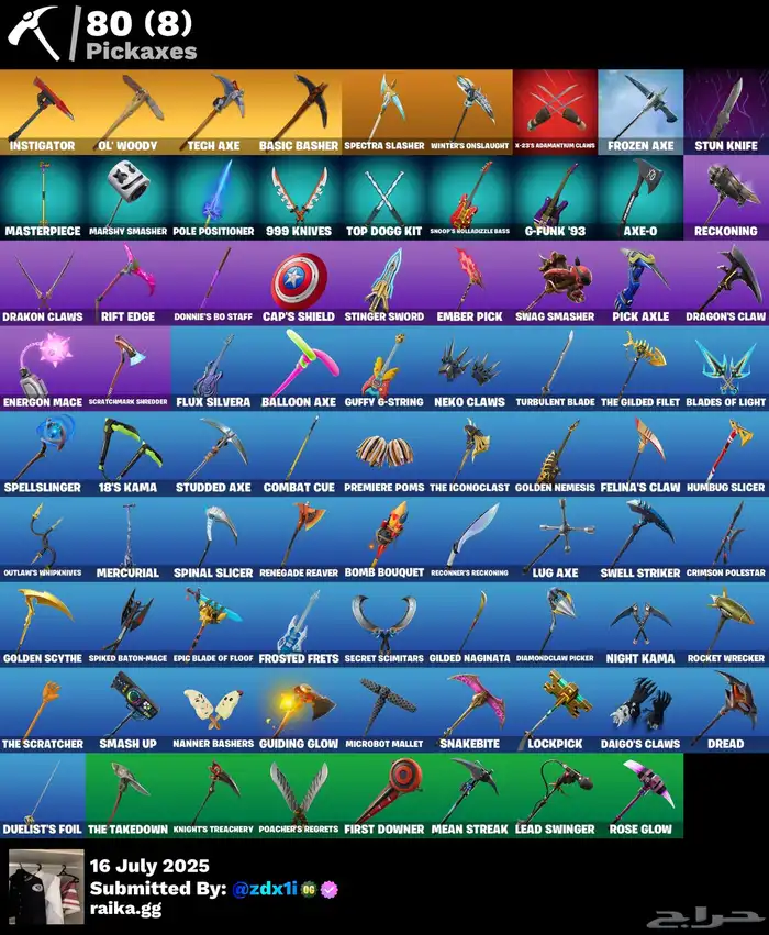 حساب طور الزومبي مباع 1