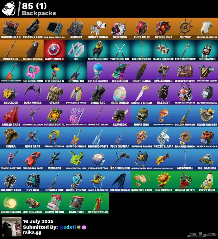 حساب طور الزومبي مباع 2