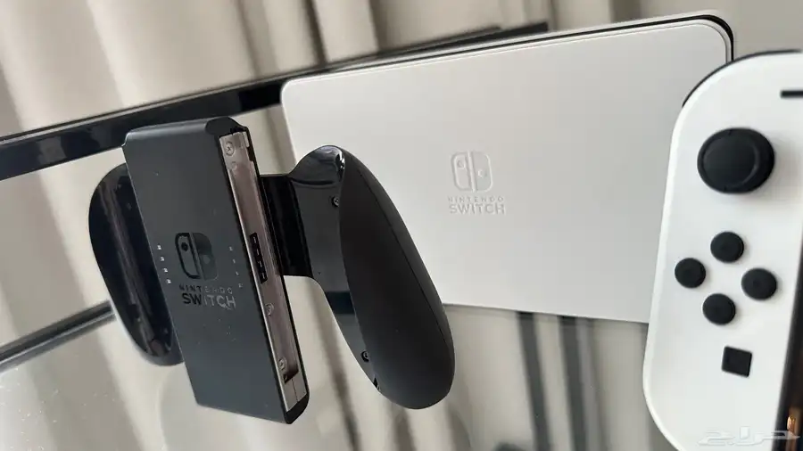 نينتندو سويتش OLED شبه جديد   فيفا 24 الأحساء 2