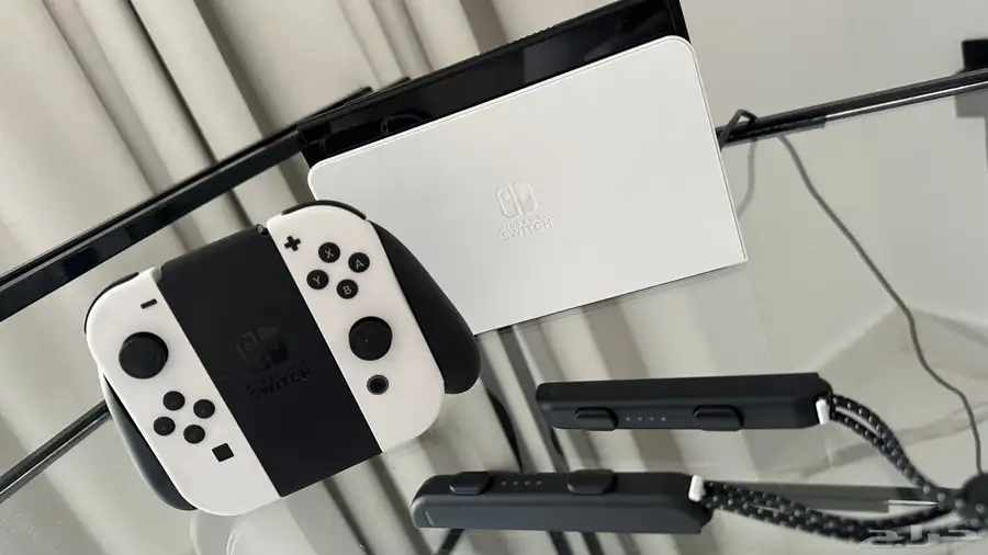 نينتندو سويتش OLED شبه جديد   فيفا 24 الأحساء 1