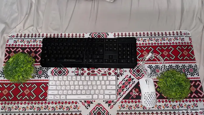 ماوس كيبورد كلهم RGB كيبورد مقاس 60 وكيبورد مقاس 100 ومايك 1