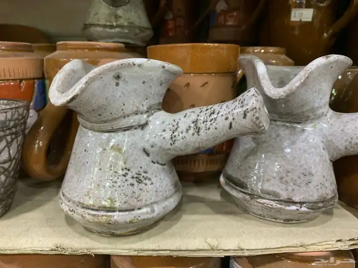 تحف فخاريه طقم وكاسات تجنن للتقديم علب هديه 10