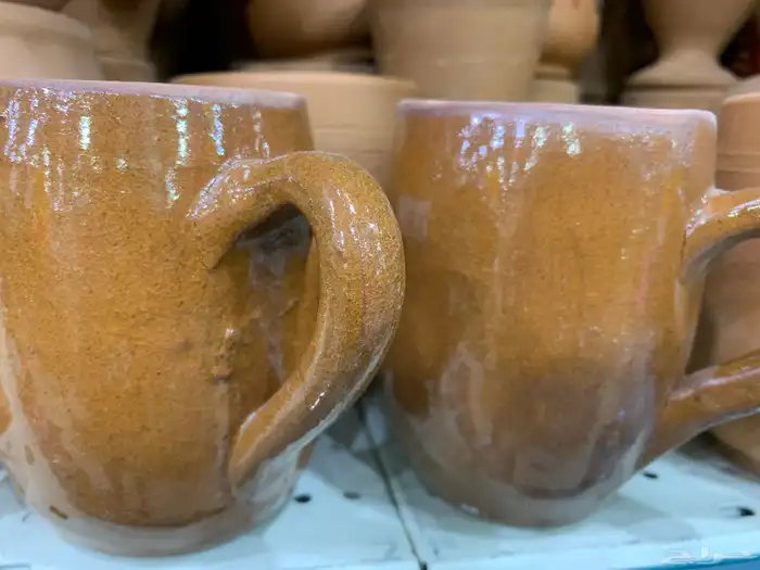 تحف فخاريه طقم وكاسات تجنن للتقديم علب هديه 8