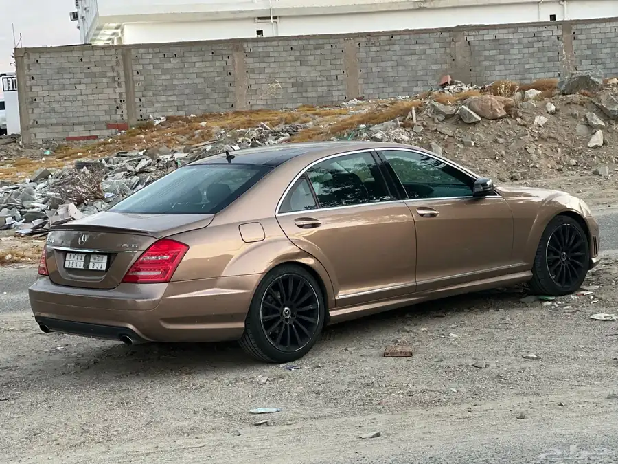 مرسيدس 350 موديل 2008 محول 2011 AMG بلاك اديشن 3