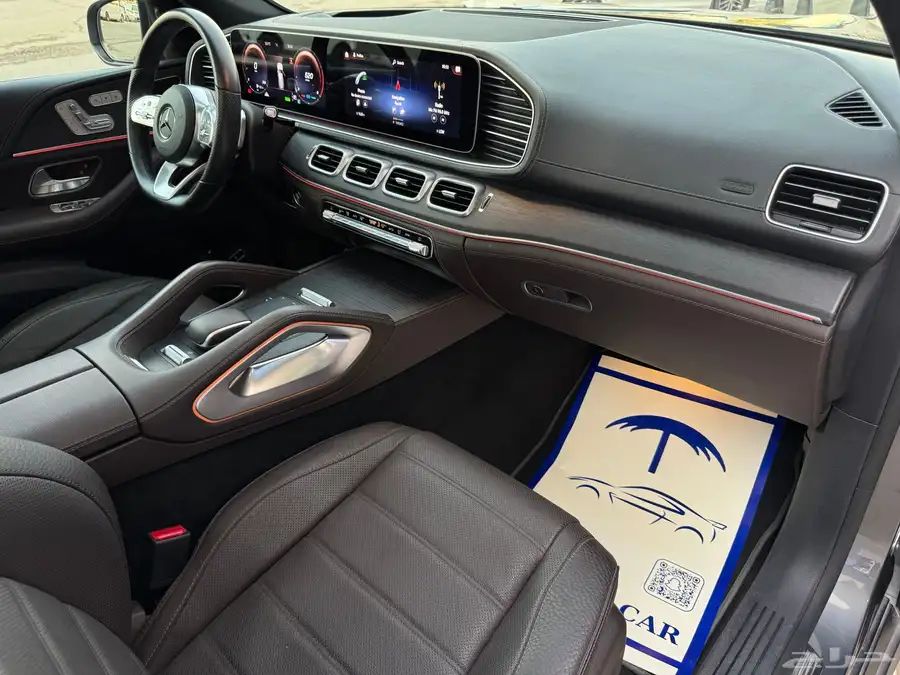 مرسيدس GLS450 2022 عداد 44 الف KIT AMG 9