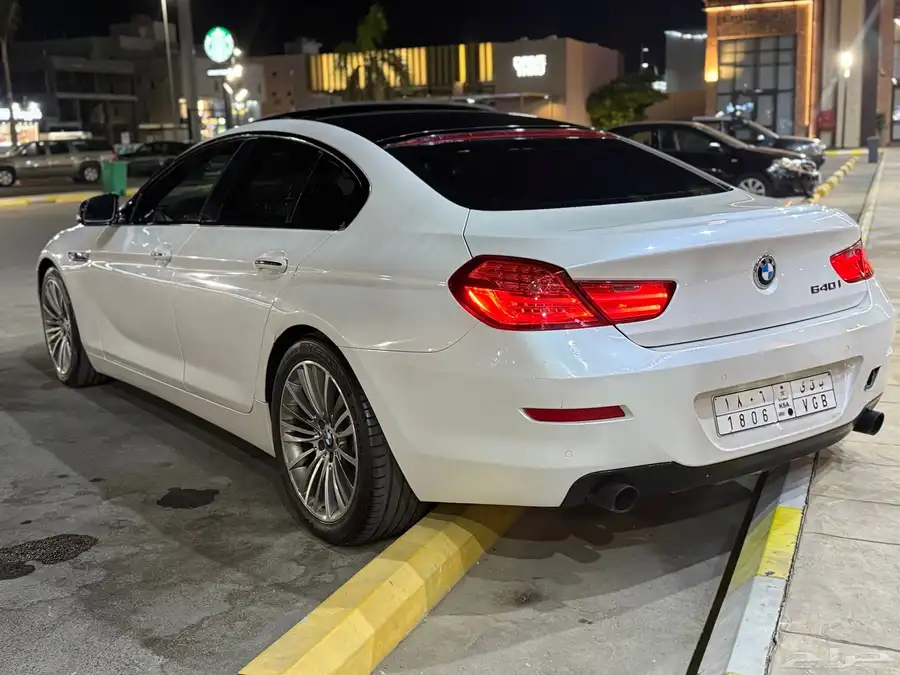 bmw640 2013 نظيف 11