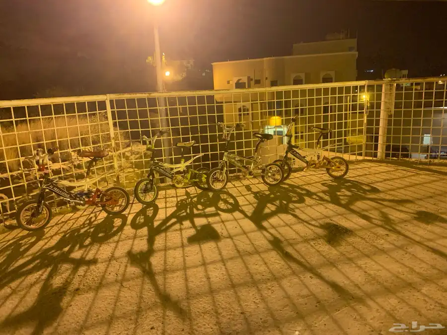 4سياكل لعمر3الى8ب اربع الوان احمر وردي اخضر برتقالي 0