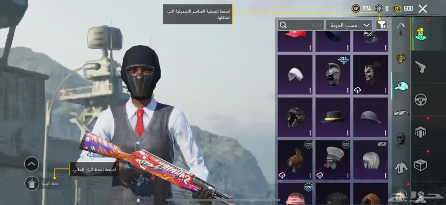 حساب ببجي 17