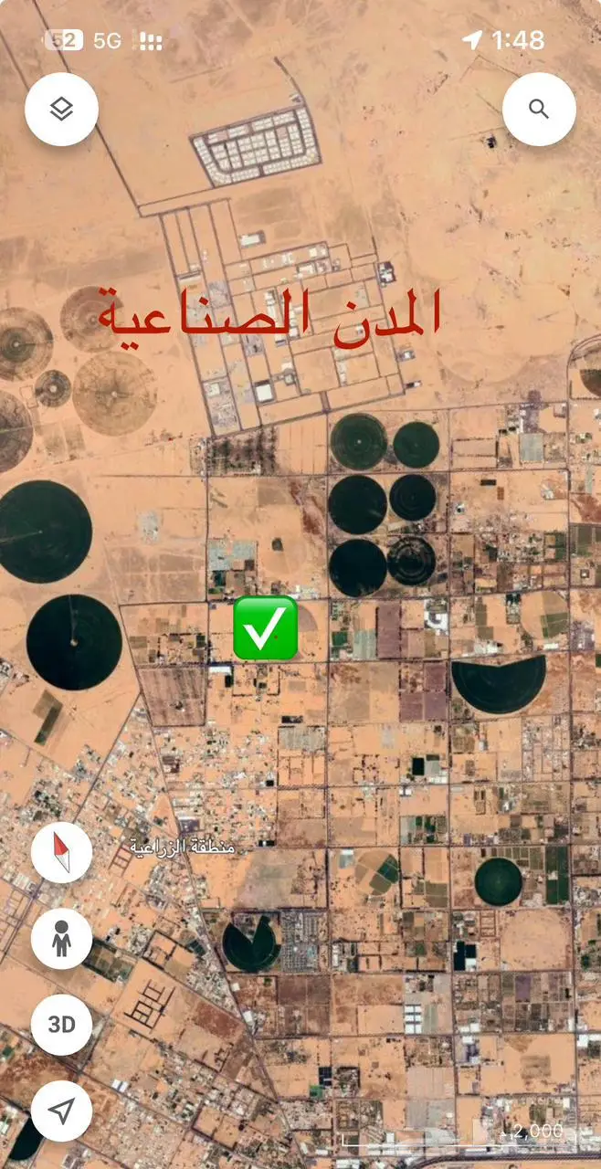 فرصة استثمارية بتبوك مساحة 100الف بجوار المدينة الصناعية 0