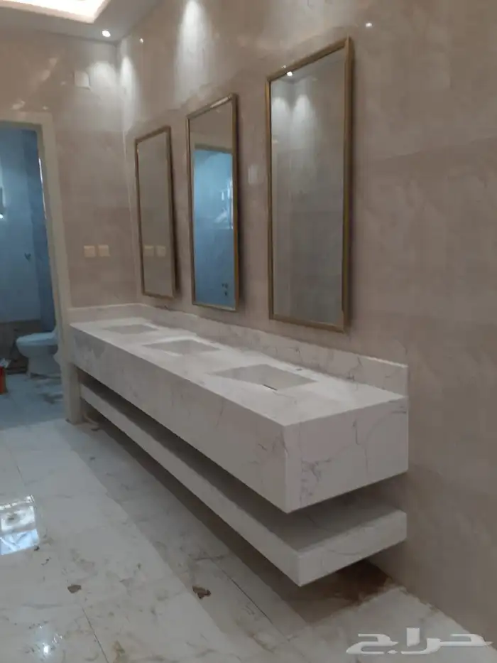مغاسل وارضيات ودرج وجميع ما له علاقة بلرخام والجرانيت 19