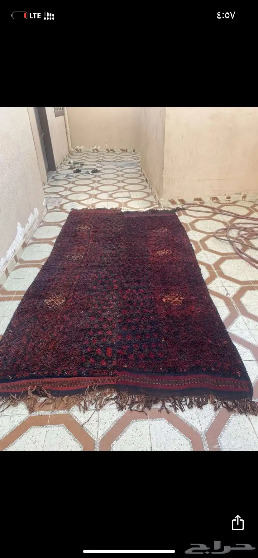 للبيع قطيفه طولها 3 7 وعرضها 1 8 0