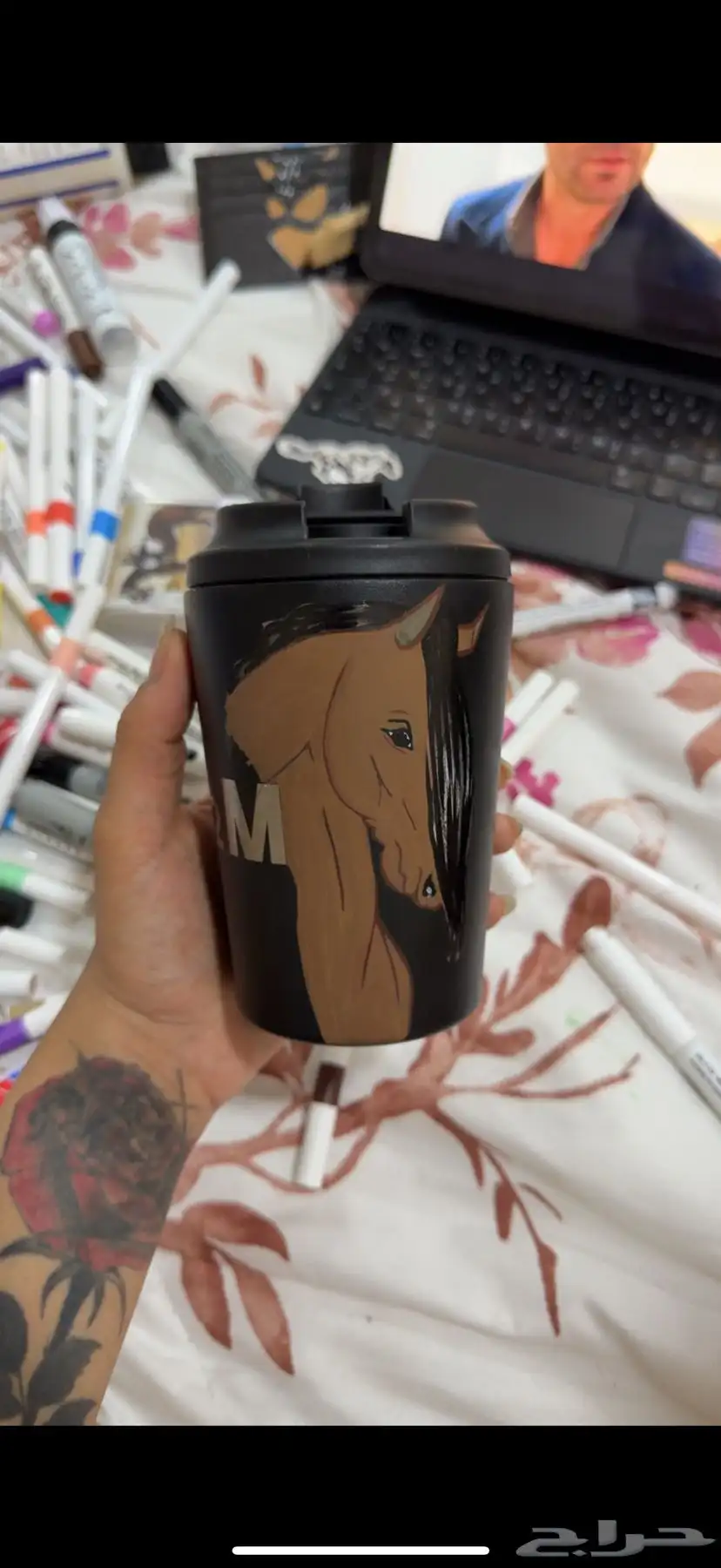 رسم على جداري او لسطبلات او غرف خيل 10