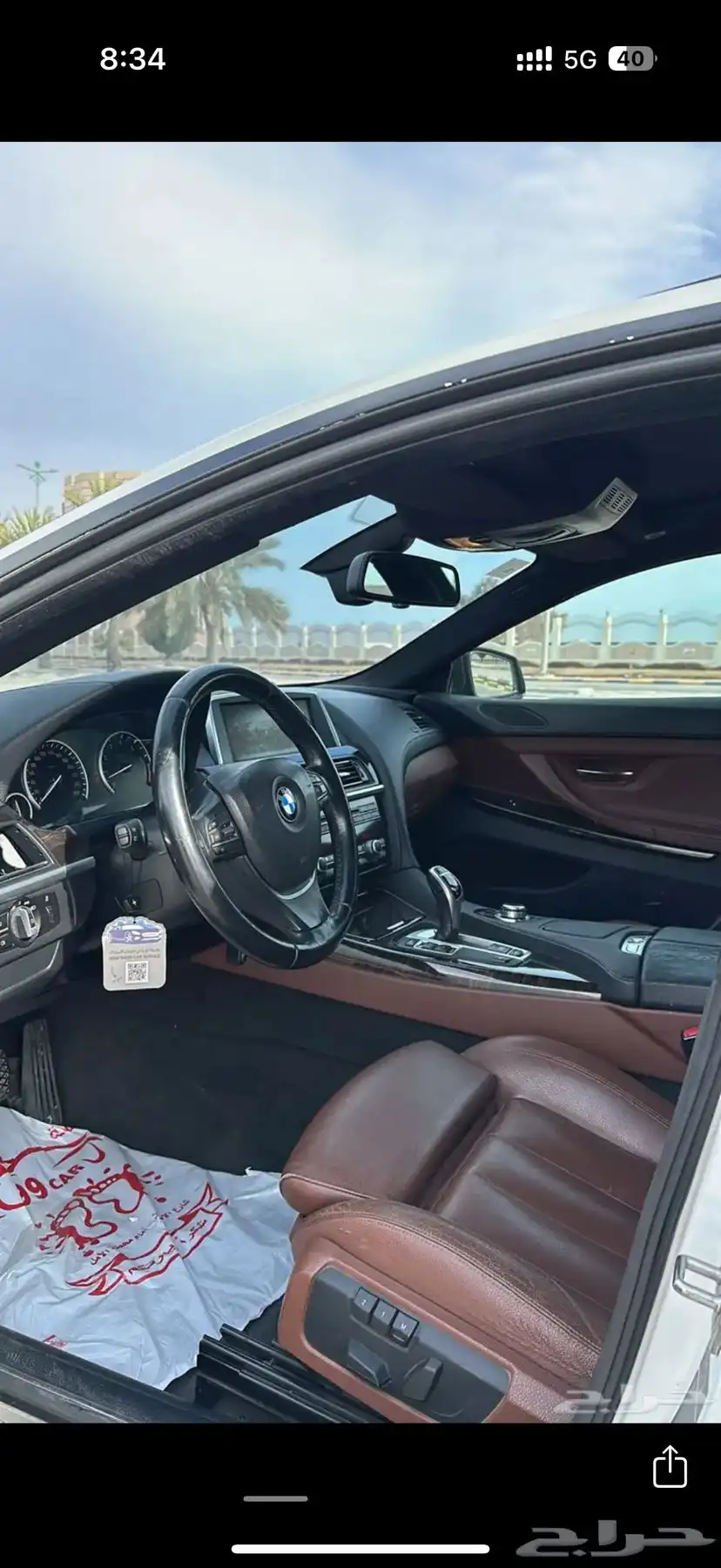bmw640 2013 نظيف 30