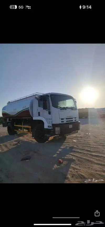 لوري للبيع دينه 16موديل ايسزو 18 الف لتر ممشا245 مستعجل 3