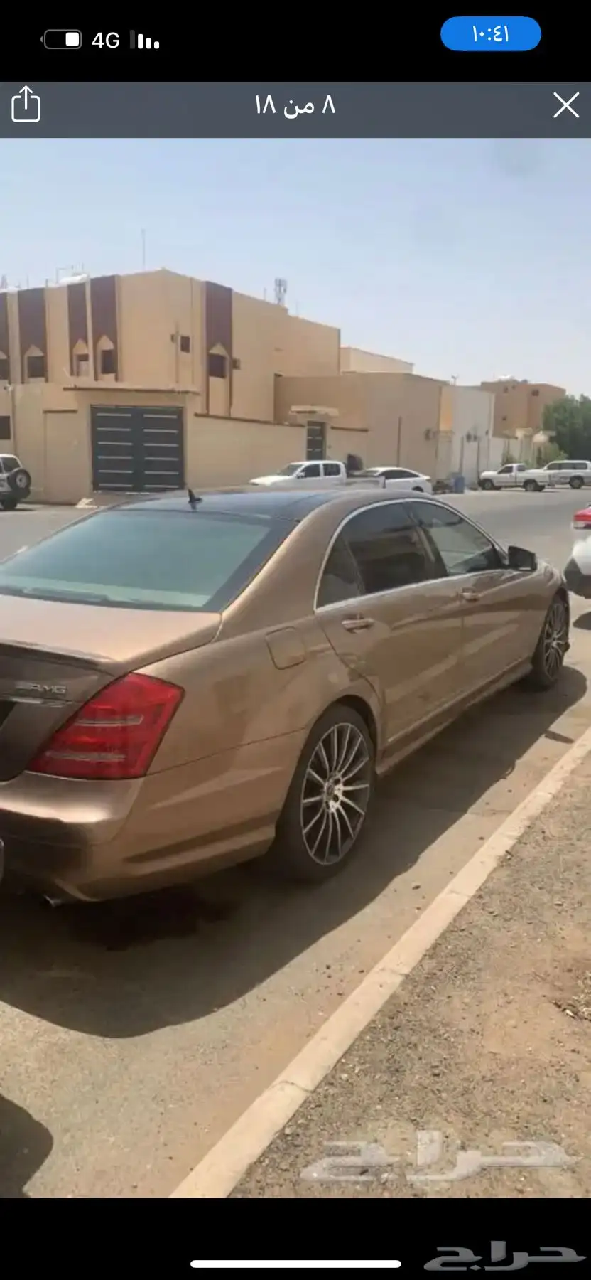مرسيدس 350 موديل 2008 محول 2011 AMG بلاك اديشن 8