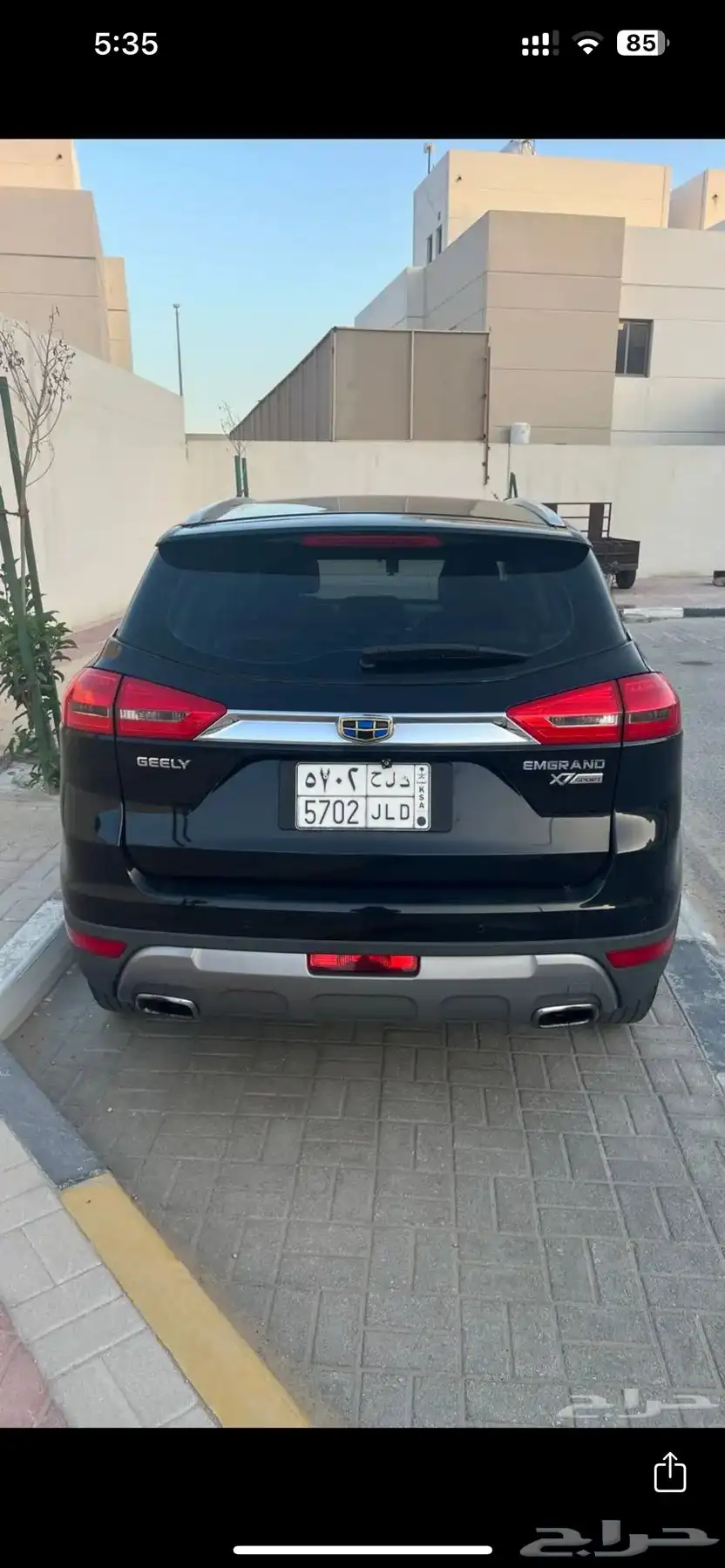 جيلي امجراند x7 سبورت موديل 2019 (ممشى 97 الف حقيقي) 4