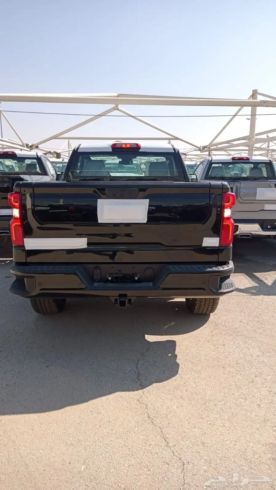 سلفرادو تربل بوس Z71 2025 دبل غمارة اسود 2