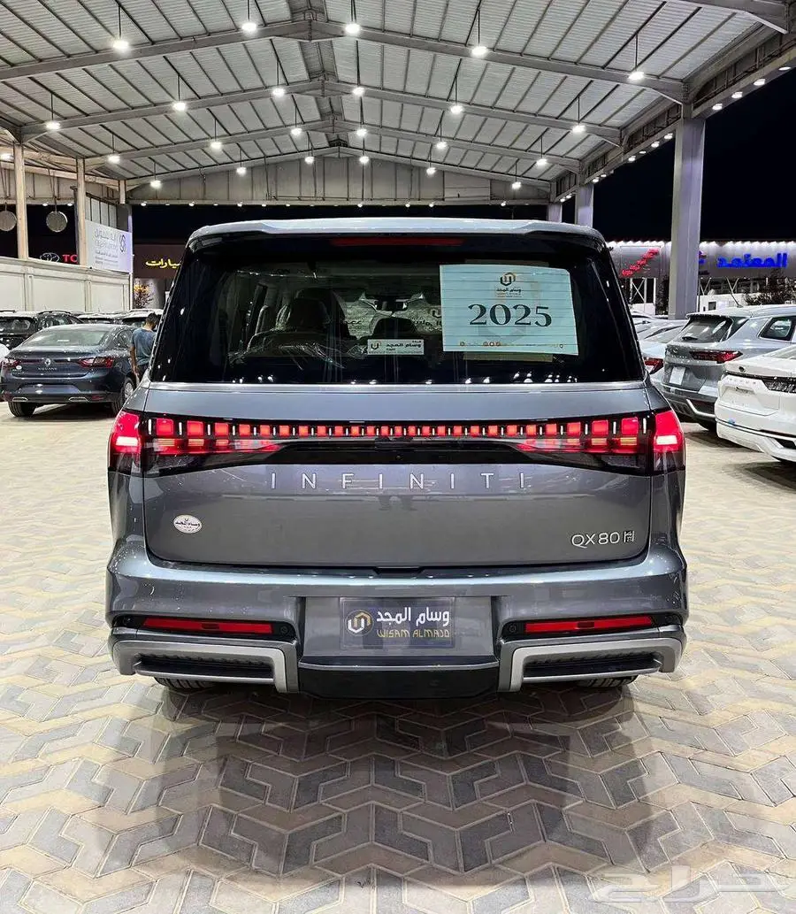 عرض خاص انفنتي SENSORY QX80 تيربو3.5 موديل 2025 بطاقه جمركيه 5