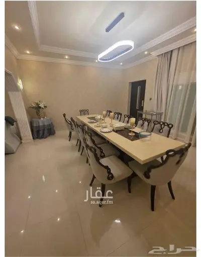 فيلا مؤثثه للايجار بحي البساتين 16