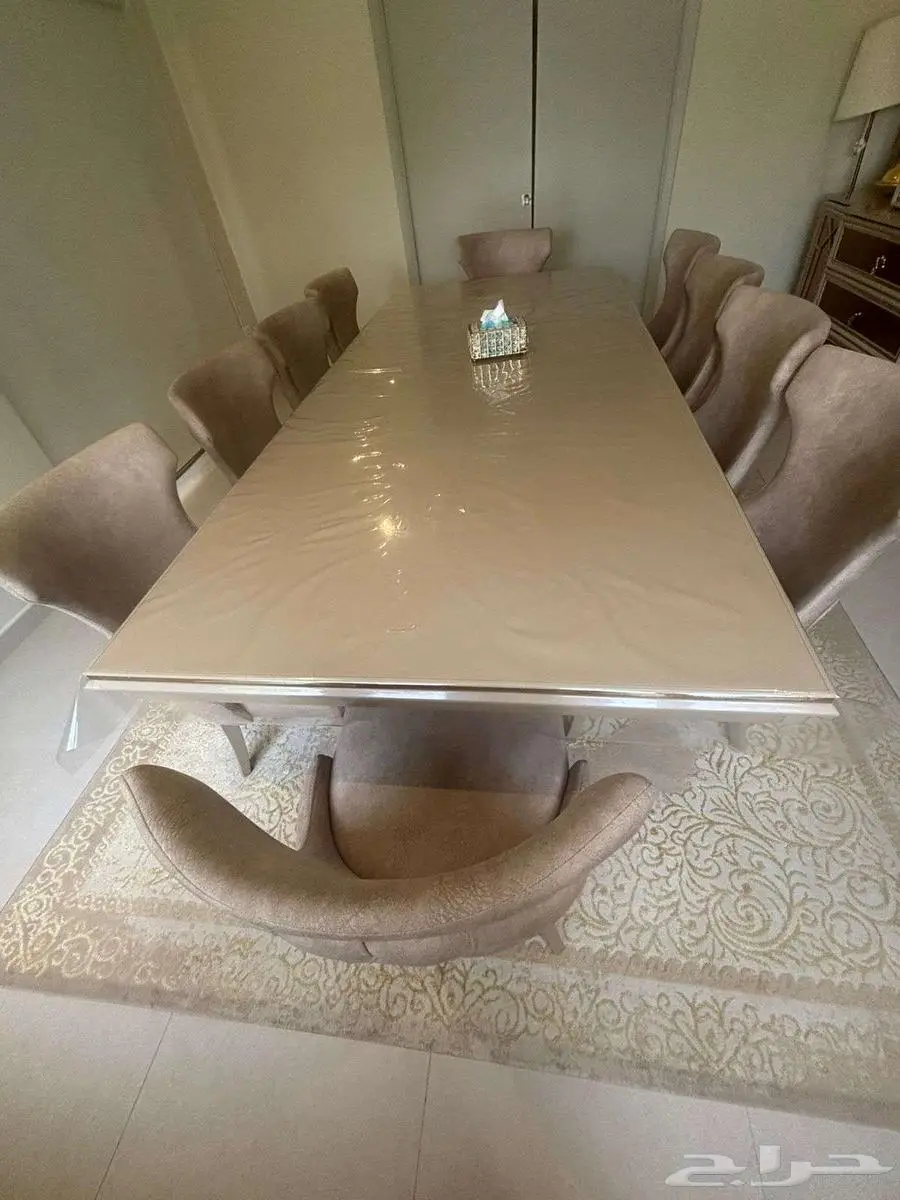 سفرة ب 10 كراسي 3