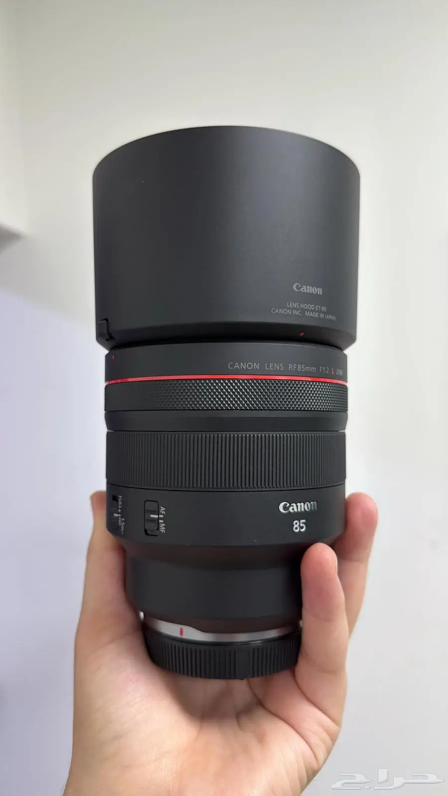 عدسة كانون RF 85mm F1.2   نظيفة جدا 1