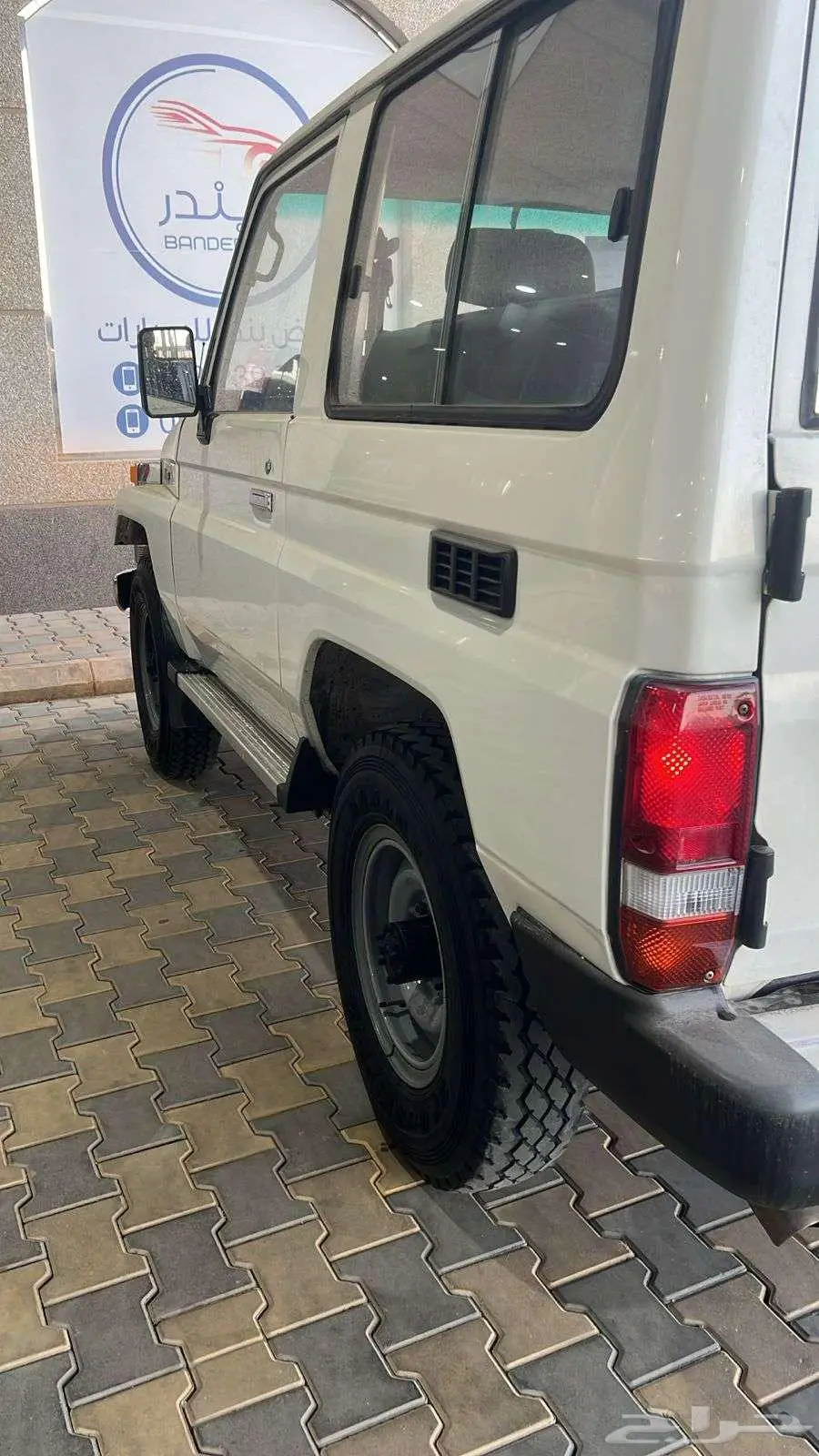 تويوتا ربع سعودي 1995 ابيض 6