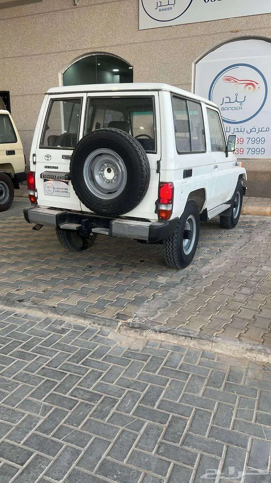 تويوتا ربع سعودي 1995 ابيض 5