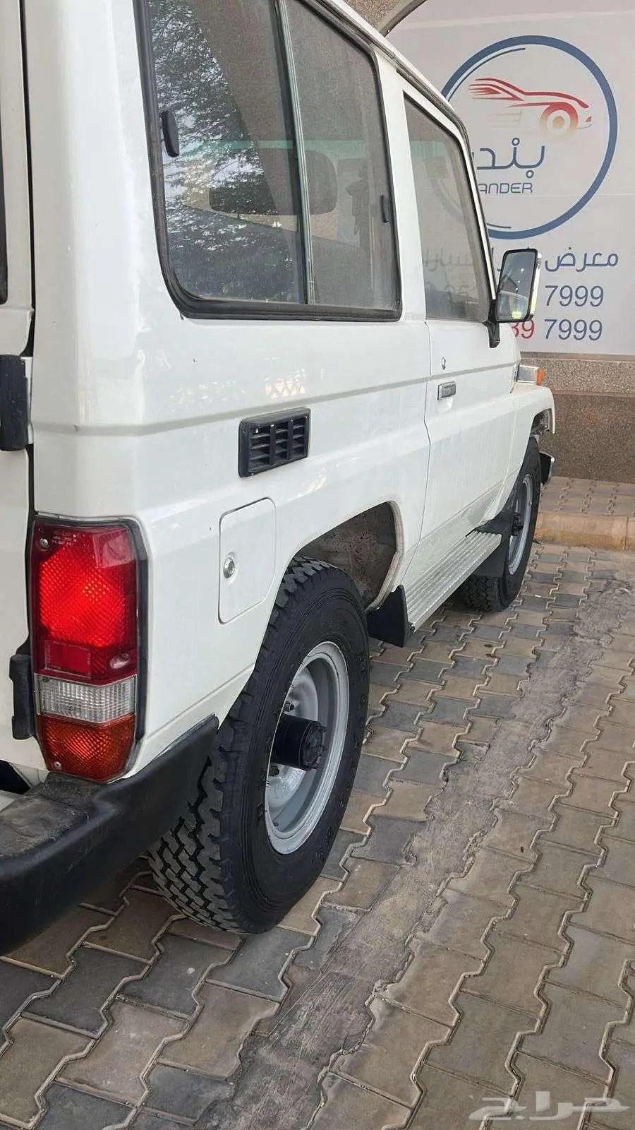تويوتا ربع سعودي 1995 ابيض 7