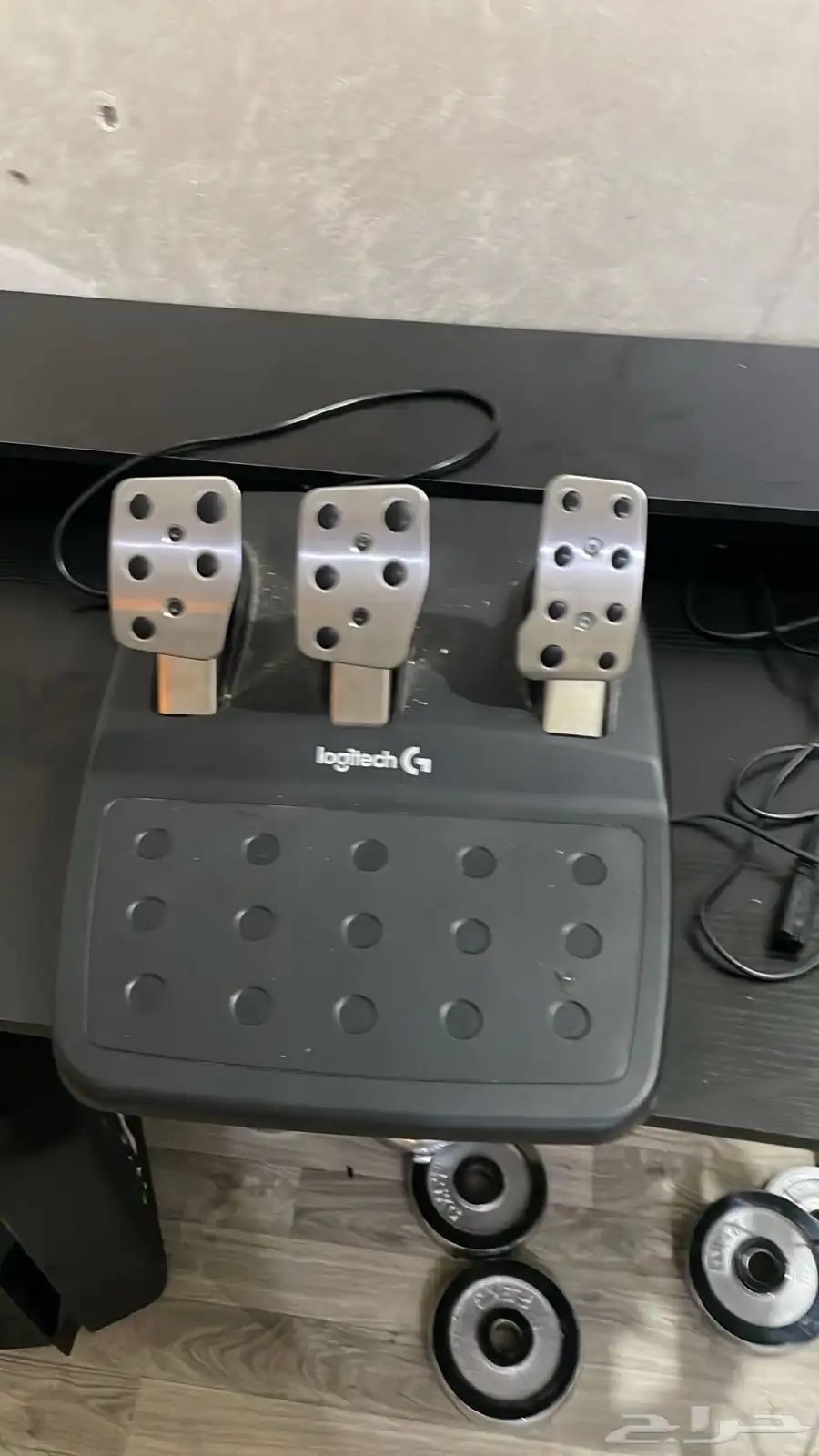 طاره لوجتك G29 مع دعسات 1