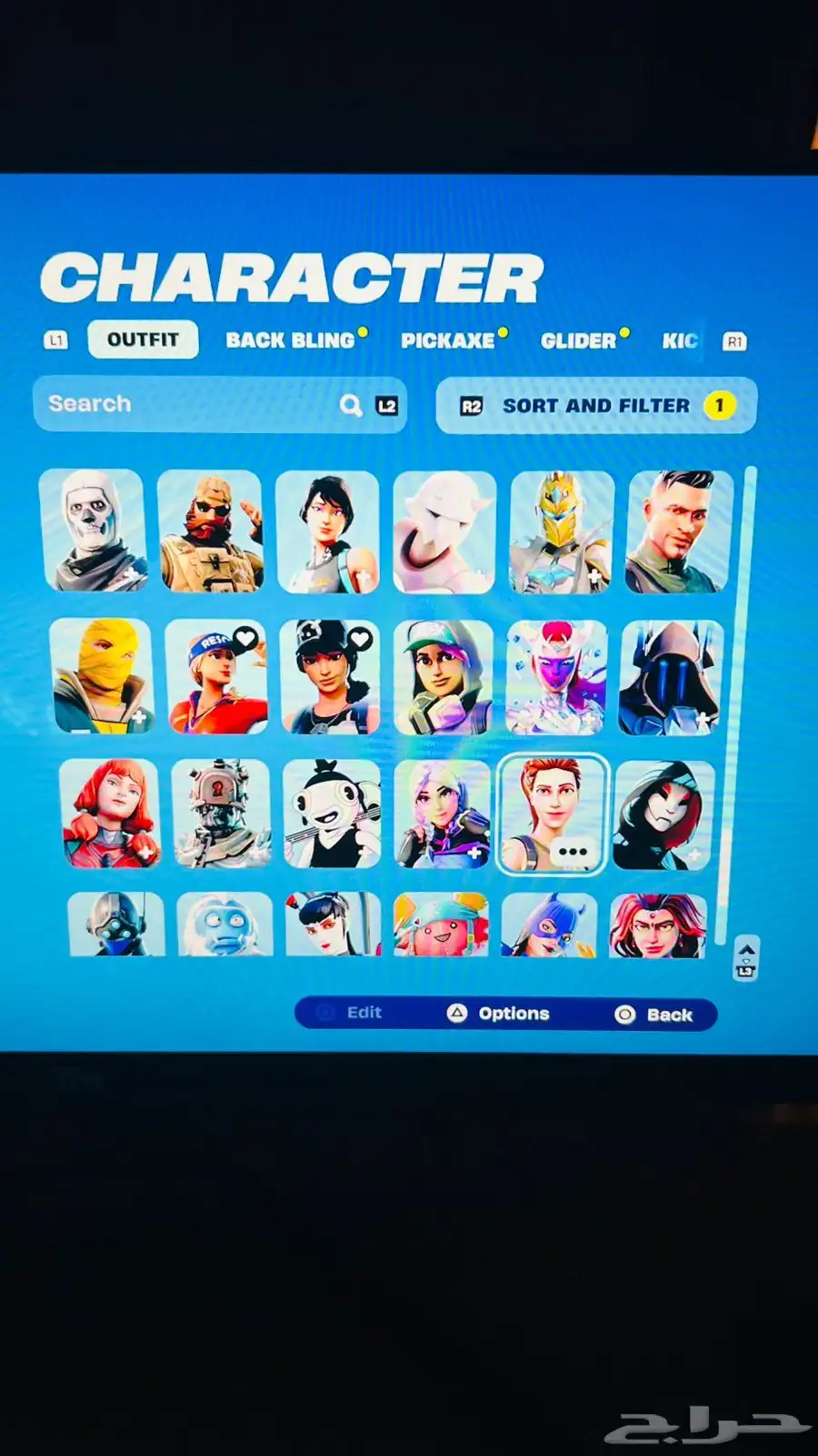 حساب فورت نايت 162 سكن للبيت 140 ريال وصل سومة 6
