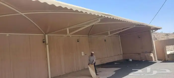 ابها خميس مشيط المحاله الموظفين المنسك مظلات سواتر 4