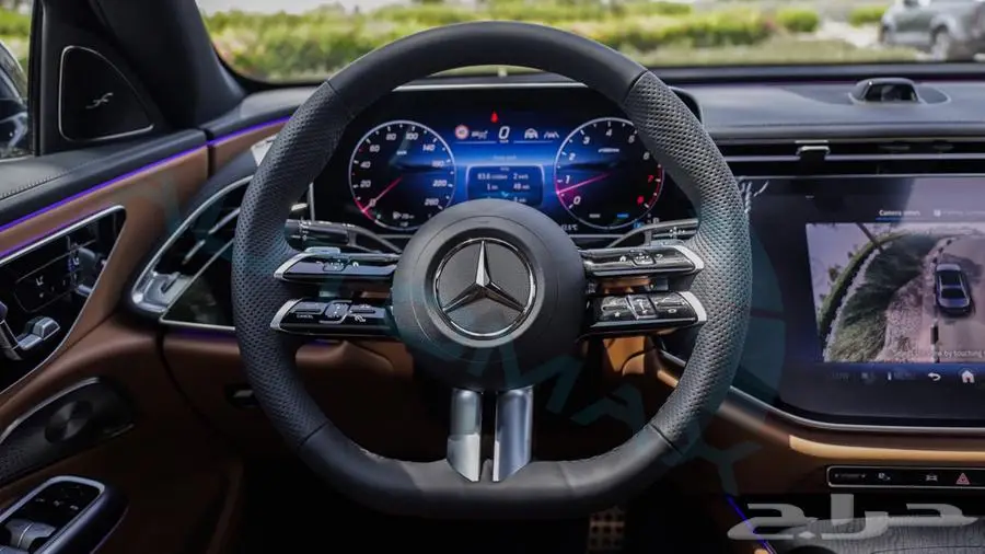 مرسيدس بنز e300 2025 خليجي اصفار مع ضمان الوكيل 10
