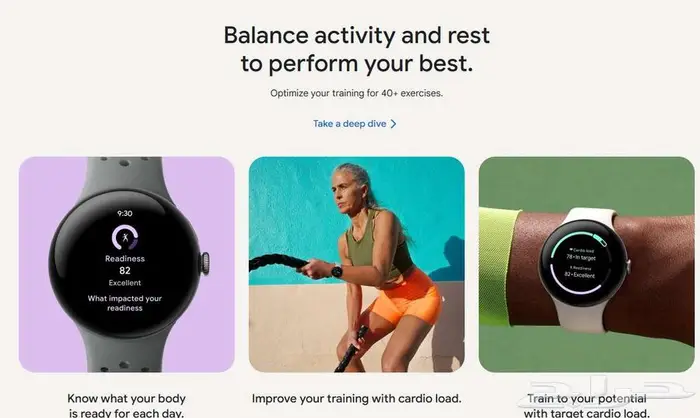 ساعه جوجل 3 مقاس 41 - google watch 3 size 41 3